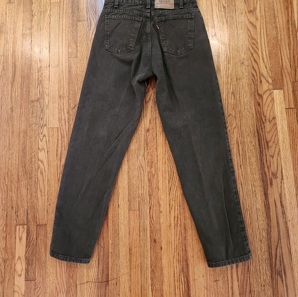 Levis Orange tab 90s 550 Mens Jeans Size 31 × 32 Green Relaxed Fit Tapered Leg - Picture 6 of 8